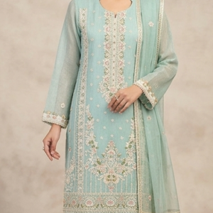 4 piece cotton net suite